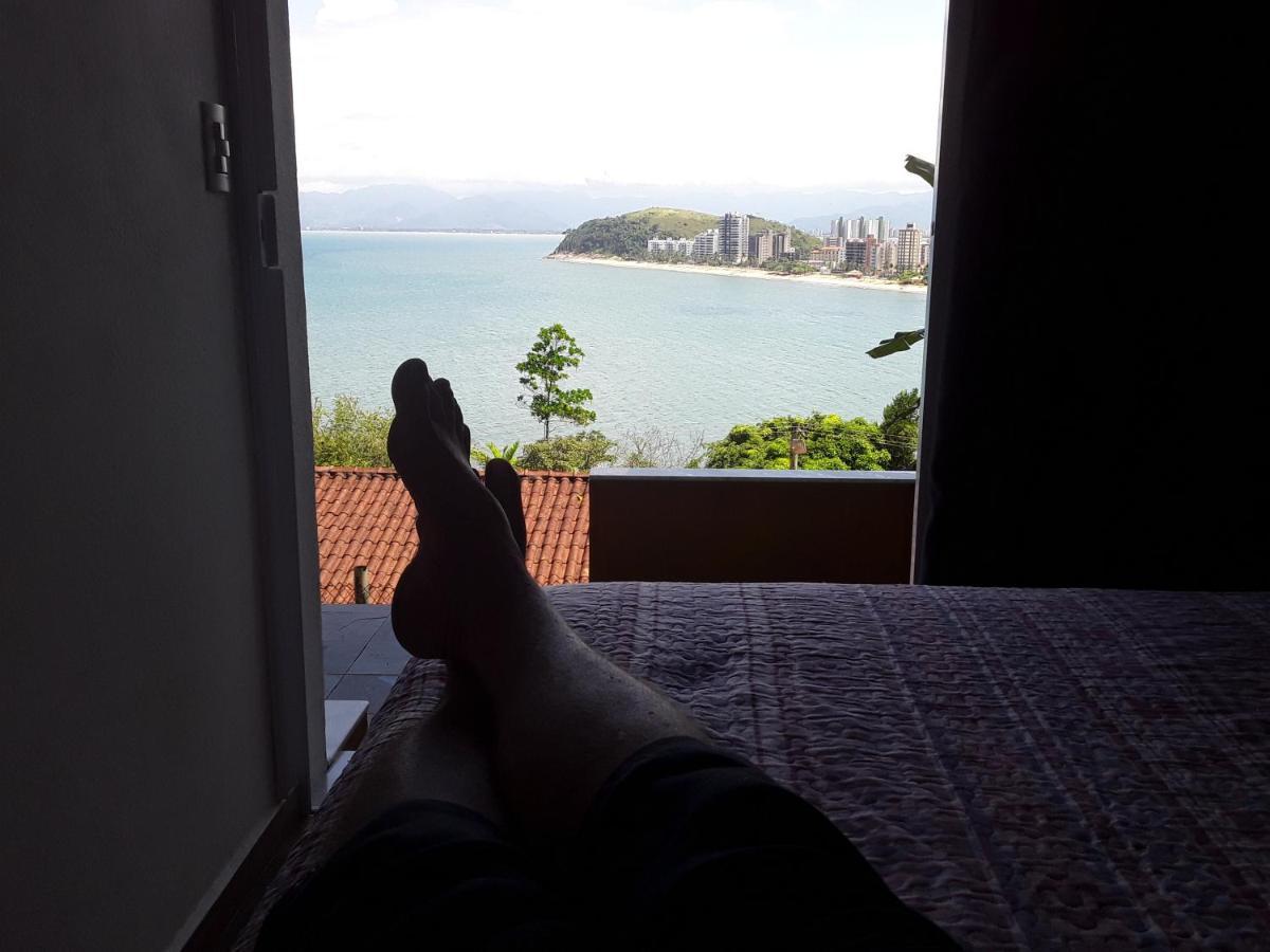 Honey Moon - Vista Do Mar Na Cama. Hotel Caraguatatuba Exterior foto